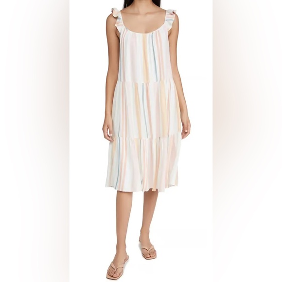 Rails Multicolor Striped Midi Capri Dress - Picture 4 of 4